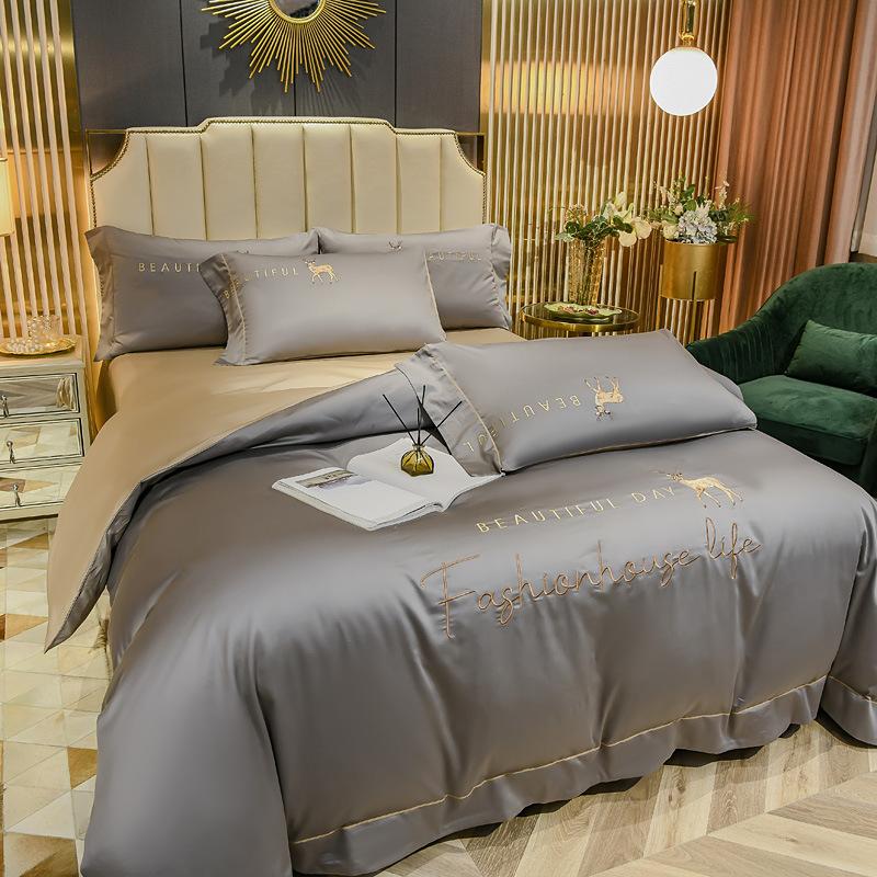 Холодный и Прохладный Комплект Постельного Белья Комплект из Четырех Предметов Шелковистый Удобный Легкий Роскошный Дышащий Простыня Пододеяльник Наволочка 1.8m bed
Холодный и Прохладный Комплект Постельного Белья Комплект из Четырех Предметов Шелковистый Удобный Легкий Роскошный Дышащий Простыня Пододеяльник Наволочка 1.8m bed