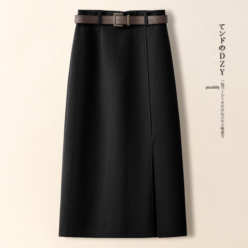 Women s Wool Bodycon High Waist Hip Wrap Skirt - Autumn/Winter 2025 S
Women s Wool Bodycon High Waist Hip Wrap Skirt - Autumn/Winter 2025 S
