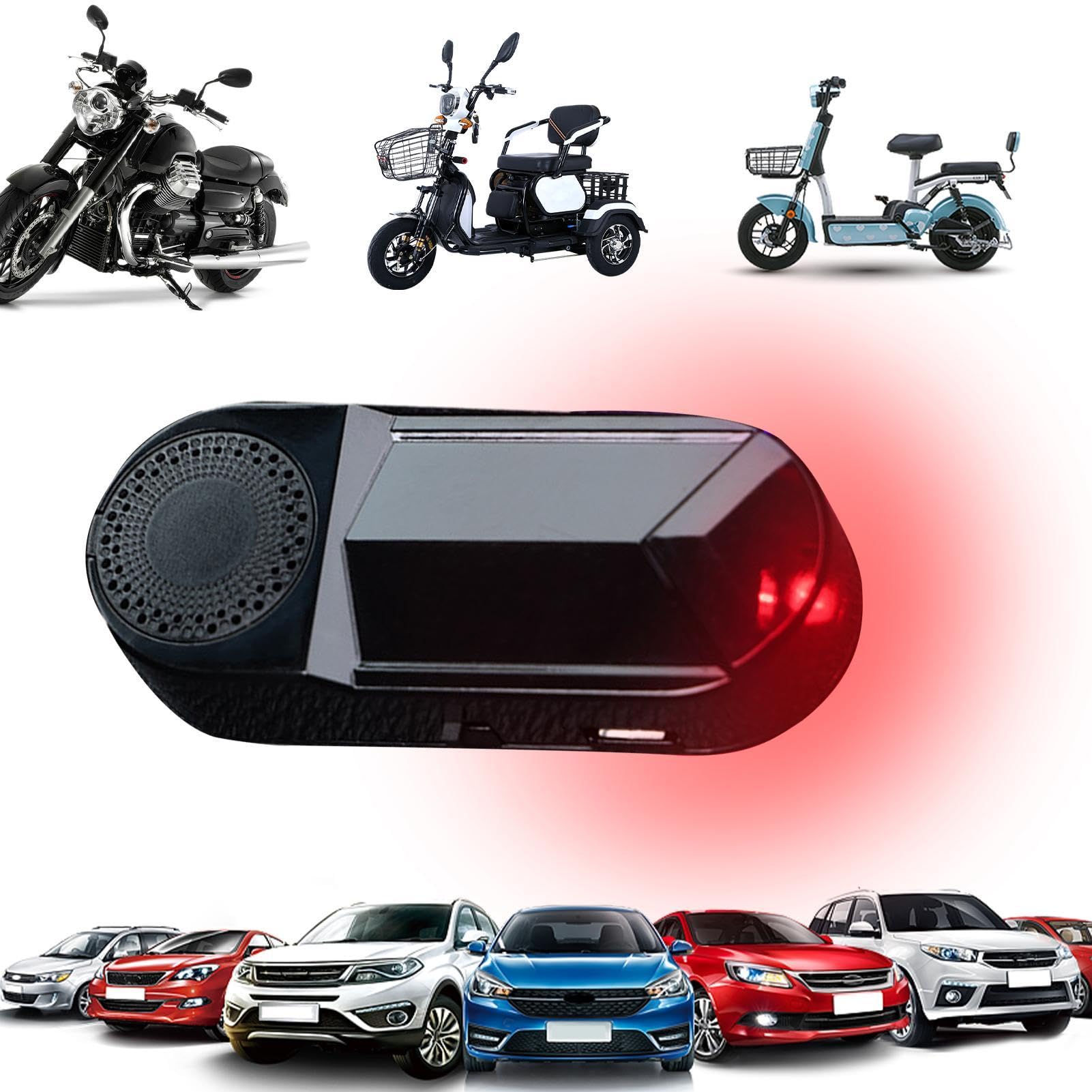 Solar Powered Dummy Car Alarm, Fake LED Flashing Car Alarm to Prevent Solar Power Please refer to the description красный
Solar Powered Dummy Car Alarm, Fake LED Flashing Car Alarm to Prevent Solar Power Please refer to the description красный