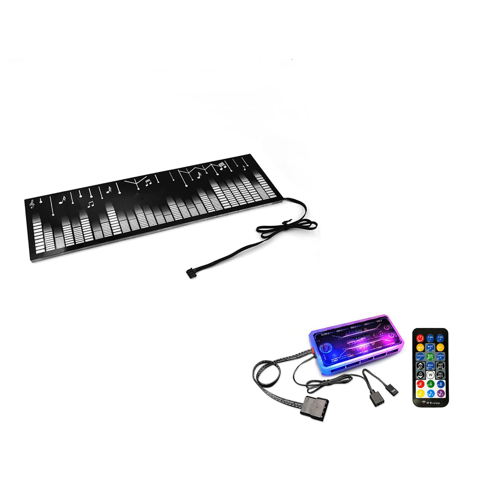 RGB Backplate With Music RGB Fan Controller For Graphics Card GPU and Gaming Pc Case ARGB Led Light Aura Sync
RGB Backplate With Music RGB Fan Controller For Graphics Card GPU and Gaming Pc Case ARGB Led Light Aura Sync