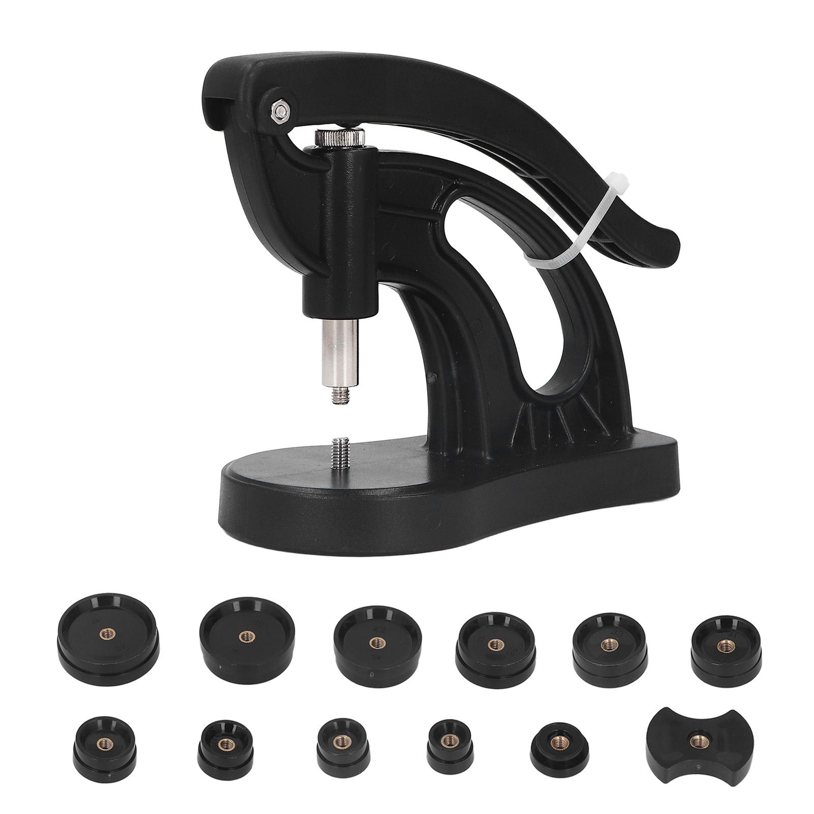 Watch Press Set Back Case Closer ABS Replacement Repair Tool Kit Stamping Machine with 12 Dies
Watch Press Set Back Case Closer ABS Replacement Repair Tool Kit Stamping Machine with 12 Dies