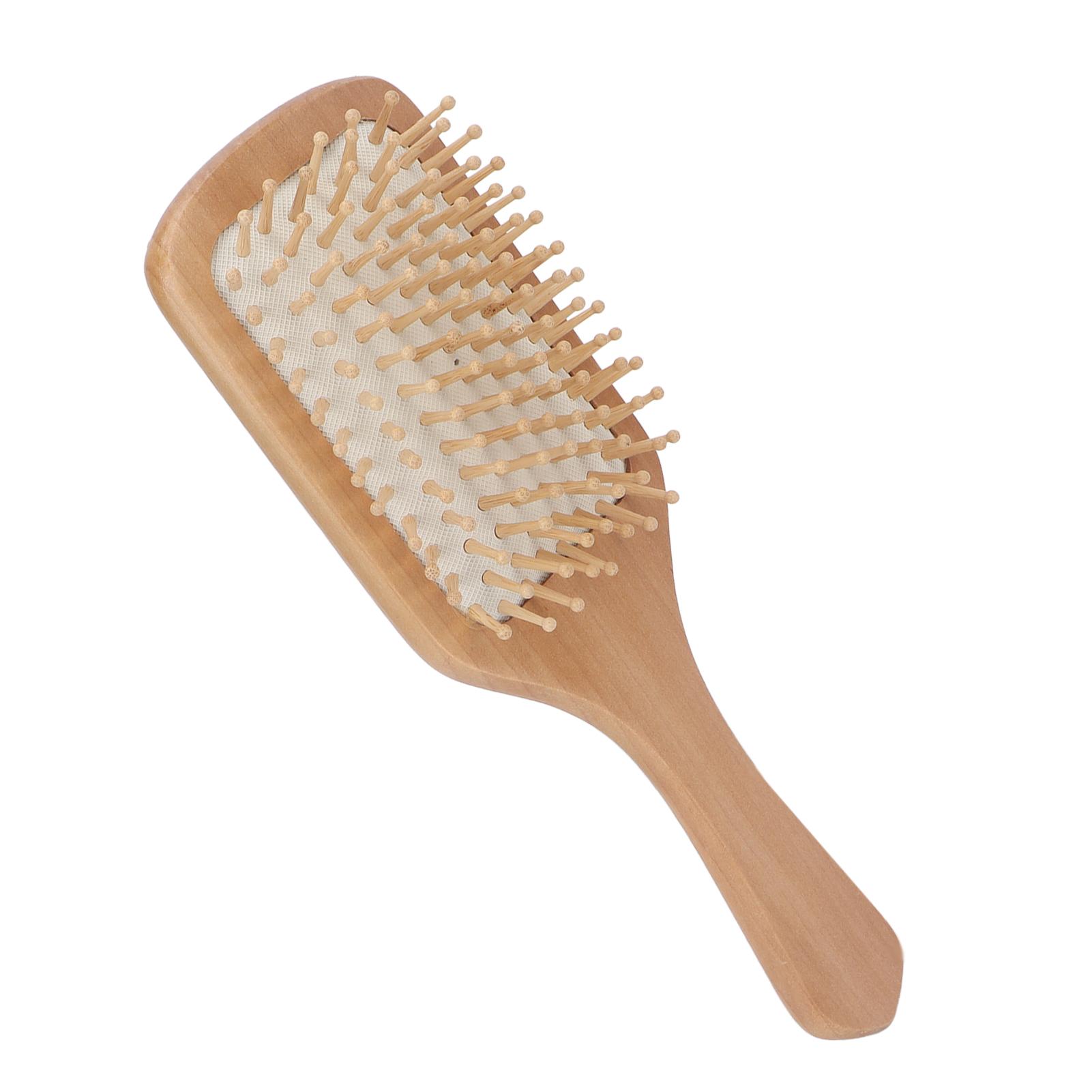 Wooden Hair Brush Portable Home Salon Ergonomic Massage Detangling Paddle Brush Hair Styling Tool
Wooden Hair Brush Portable Home Salon Ergonomic Massage Detangling Paddle Brush Hair Styling Tool