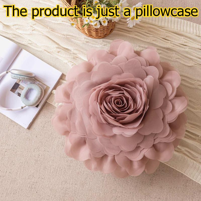 1pcs 3D Tulle Flower Pillowcase Home Bedroom Sofa Decorative Pillow Cover Soft Floral Cushion Case for Living Room & Bedroom шоколадний
1pcs 3D Tulle Flower Pillowcase Home Bedroom Sofa Decorative Pillow Cover Soft Floral Cushion Case for Living Room & Bedroom шоколадний