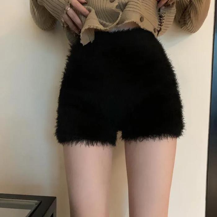 Women s Faux Mink Velvet Knitted Wide-Leg Pants: Autumn/Winter High-Waisted, Loose-Fit, Soft Base Layer. One Size чёрный
Women s Faux Mink Velvet Knitted Wide-Leg Pants: Autumn/Winter High-Waisted, Loose-Fit, Soft Base Layer. One Size чёрный