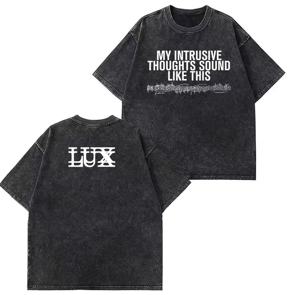 Singer Rosala LUX Musical Notes Graphic Tees Men Women Fashion Tshirts Loose Casual Aesthetics Washed Male Tshirts Streetwear M
Singer Rosala LUX Musical Notes Graphic Tees Men Women Fashion Tshirts Loose Casual Aesthetics Washed Male Tshirts Streetwear M