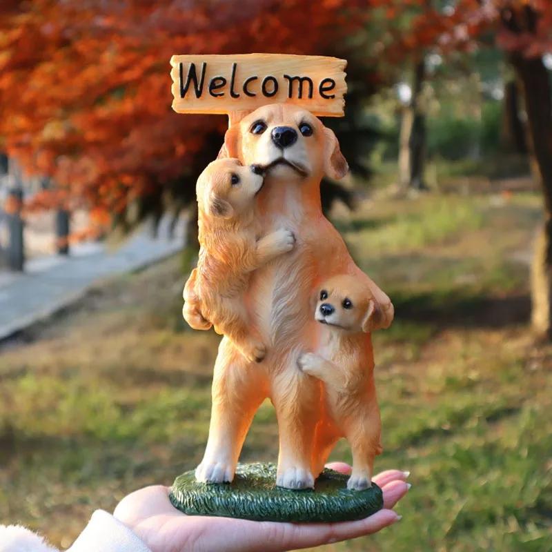 Pug Sculpture Home Decoration Ornaments Simulation Golden Retriever Yorkshire Chihuahua Resin Statue Garden Wedding Decoration
Pug Sculpture Home Decoration Ornaments Simulation Golden Retriever Yorkshire Chihuahua Resin Statue Garden Wedding Decoration