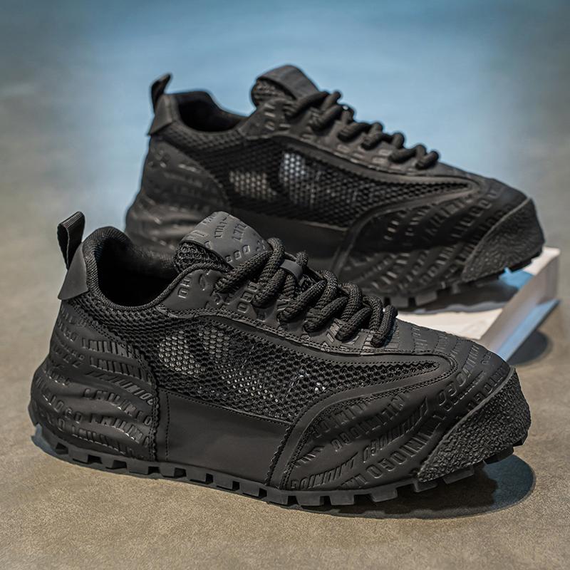 Putian summer mesh breathable casual sports running thick sole heightening black dad trendy shoes 39 standard sports code чёрный
Putian summer mesh breathable casual sports running thick sole heightening black dad trendy shoes 39 standard sports code чёрный