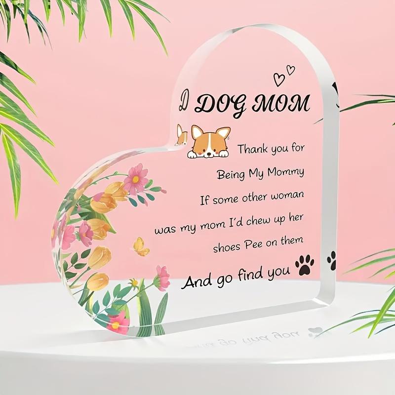 1pc Heart-Shaped Acrylic I Dog MOM Dog Mother Thanksgiving Card with Corgi & Floral Butterfly Design - Perfect Pet Owner Gift for Christmas 10*10cm
1pc Heart-Shaped Acrylic I Dog MOM Dog Mother Thanksgiving Card with Corgi & Floral Butterfly Design - Perfect Pet Owner Gift for Christmas 10*10cm