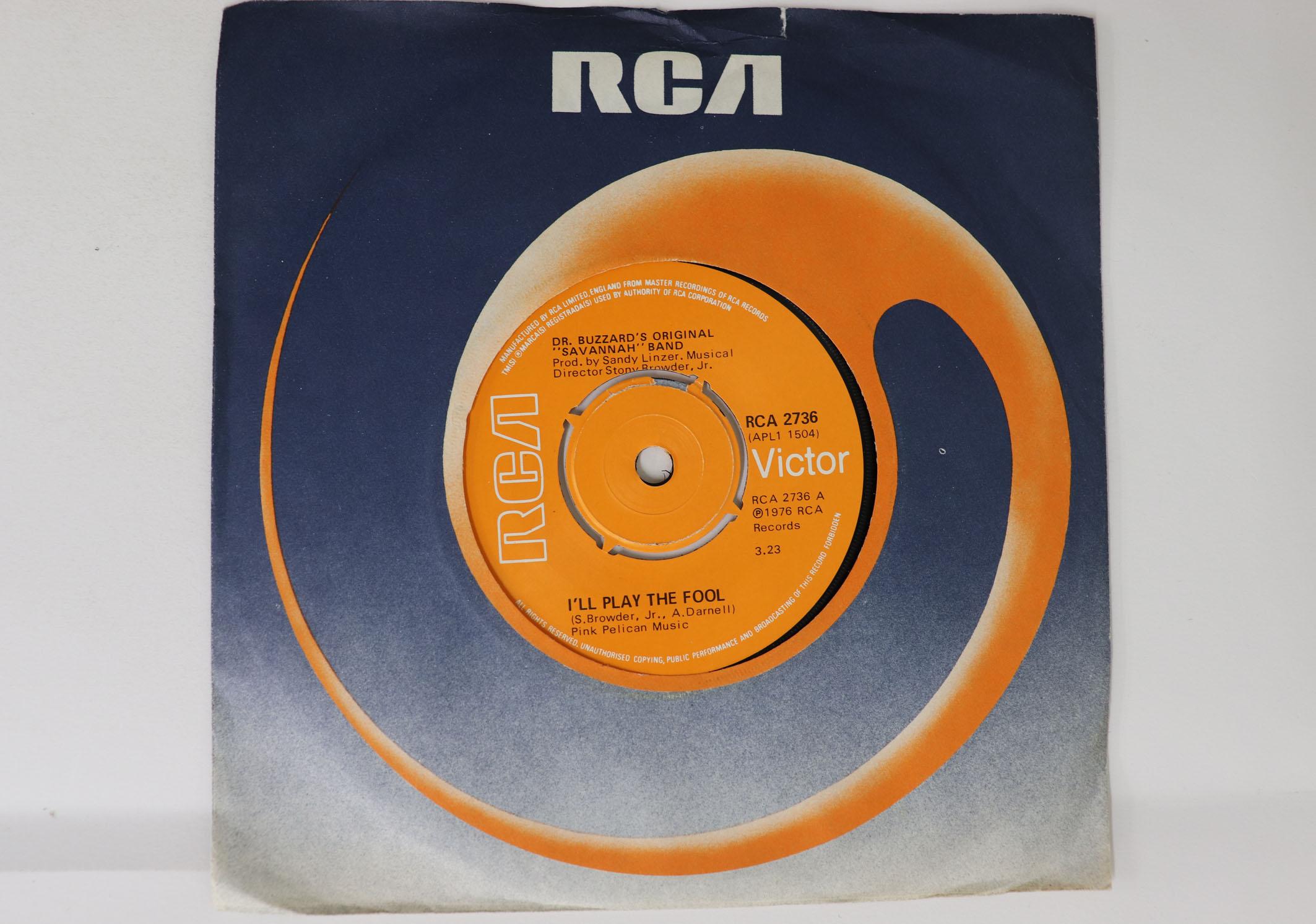 7inch Record DR. BUZZARD S ORIGINAL SAVANNAH BAN - I ll Play The Fool / Sunshower RCA2736 RCA VICTOR 1976 UK Soul/Funk Used
7inch Record DR. BUZZARD S ORIGINAL SAVANNAH BAN - I ll Play The Fool / Sunshower RCA2736 RCA VICTOR 1976 UK Soul/Funk Used