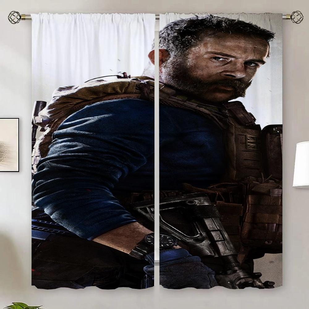 Блекаут штори для віконних штор Салон 2 штуки Call of Duty Перегородка Вулична штора для прикраси вітальні Відтінки W96xH183cmx2pcs-CL
Блекаут штори для віконних штор Салон 2 штуки Call of Duty Перегородка Вулична штора для прикраси вітальні Відтінки W96xH183cmx2pcs-CL