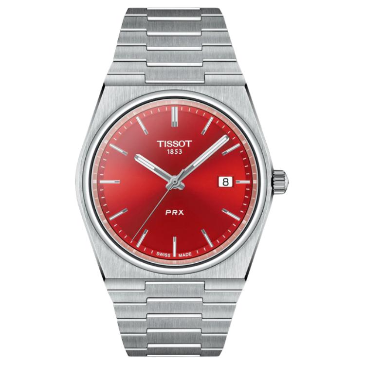 TISSOT Коллекция PRX Кварцевый механизм Мужские часы Часы 40 мм Красный циферблат Браслет из нержавеющей стали T137.410.11.421.00 Red Watch Dial
TISSOT Коллекция PRX Кварцевый механизм Мужские часы Часы 40 мм Красный циферблат Браслет из нержавеющей стали T137.410.11.421.00 Red Watch Dial