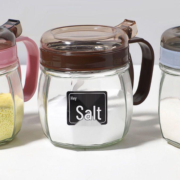 Glass Seasoning Jar Set with Lid: Lead-Free Kitchen Storage for Spices, MSG, and Oil.
Glass Seasoning Jar Set with Lid: Lead-Free Kitchen Storage for Spices, MSG, and Oil.