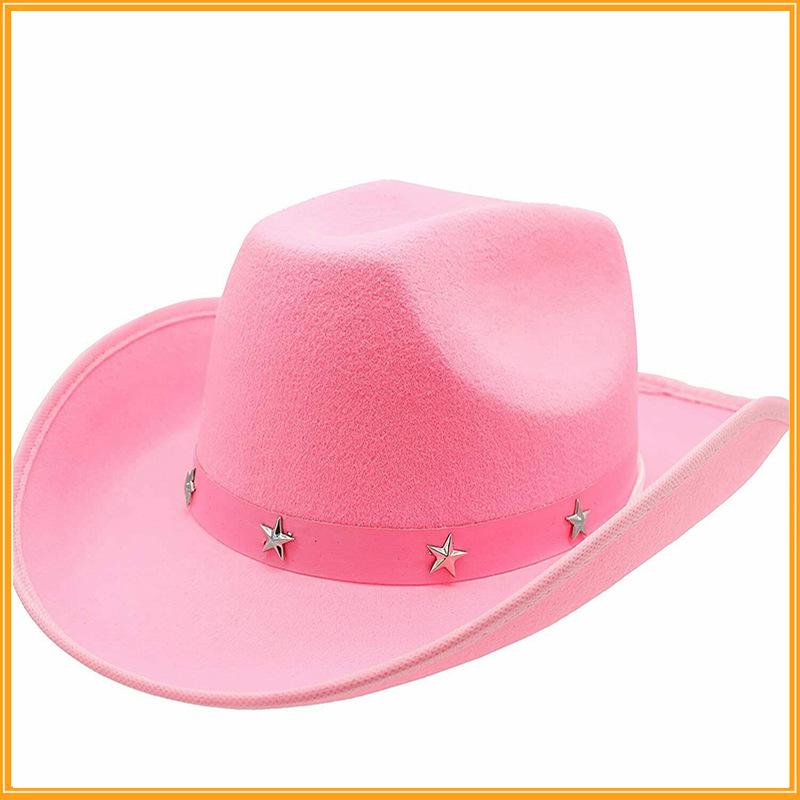 Pentagram Rivet Western Cowboy Hat With Leather Edge Strip Beach Men s Women s Sunscreen Carnival Cowboy Hat рожевий
Pentagram Rivet Western Cowboy Hat With Leather Edge Strip Beach Men s Women s Sunscreen Carnival Cowboy Hat рожевий