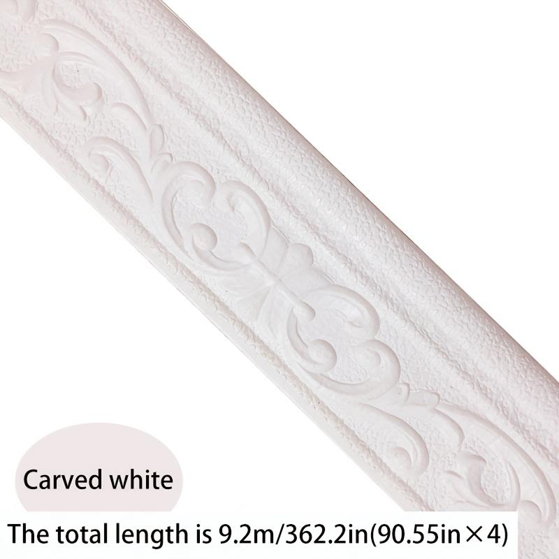 362.2 Inch (95.55 Inch X 4) Roll 3D Self-Adhesive Waterproof Wall Stickers - Foldable, Multiple Color Options, Peel And Stick, Foam Trim 9.2m/362.2in(99.55inx4)
362.2 Inch (95.55 Inch X 4) Roll 3D Self-Adhesive Waterproof Wall Stickers - Foldable, Multiple Color Options, Peel And Stick, Foam Trim 9.2m/362.2in(99.55inx4)