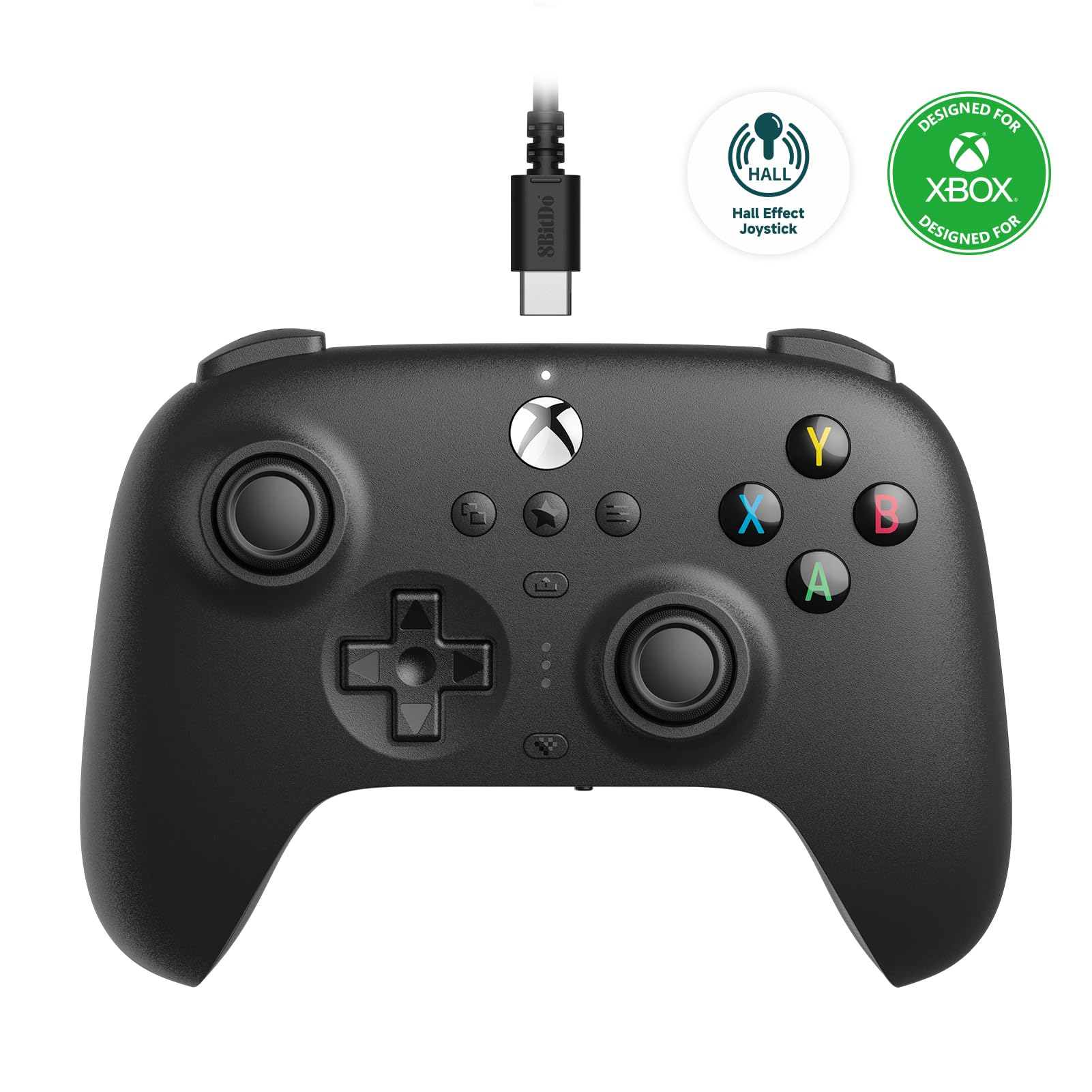 8BitDo Ultimate Wired Controller for Xbox Hall Effect Joystick Сумісний із Xbox Series Серії Xbox Windows 10 і Windows 11 офіційно ліцензовані,
8BitDo Ultimate Wired Controller for Xbox Hall Effect Joystick Сумісний із Xbox Series Серії Xbox Windows 10 і Windows 11 офіційно ліцензовані,