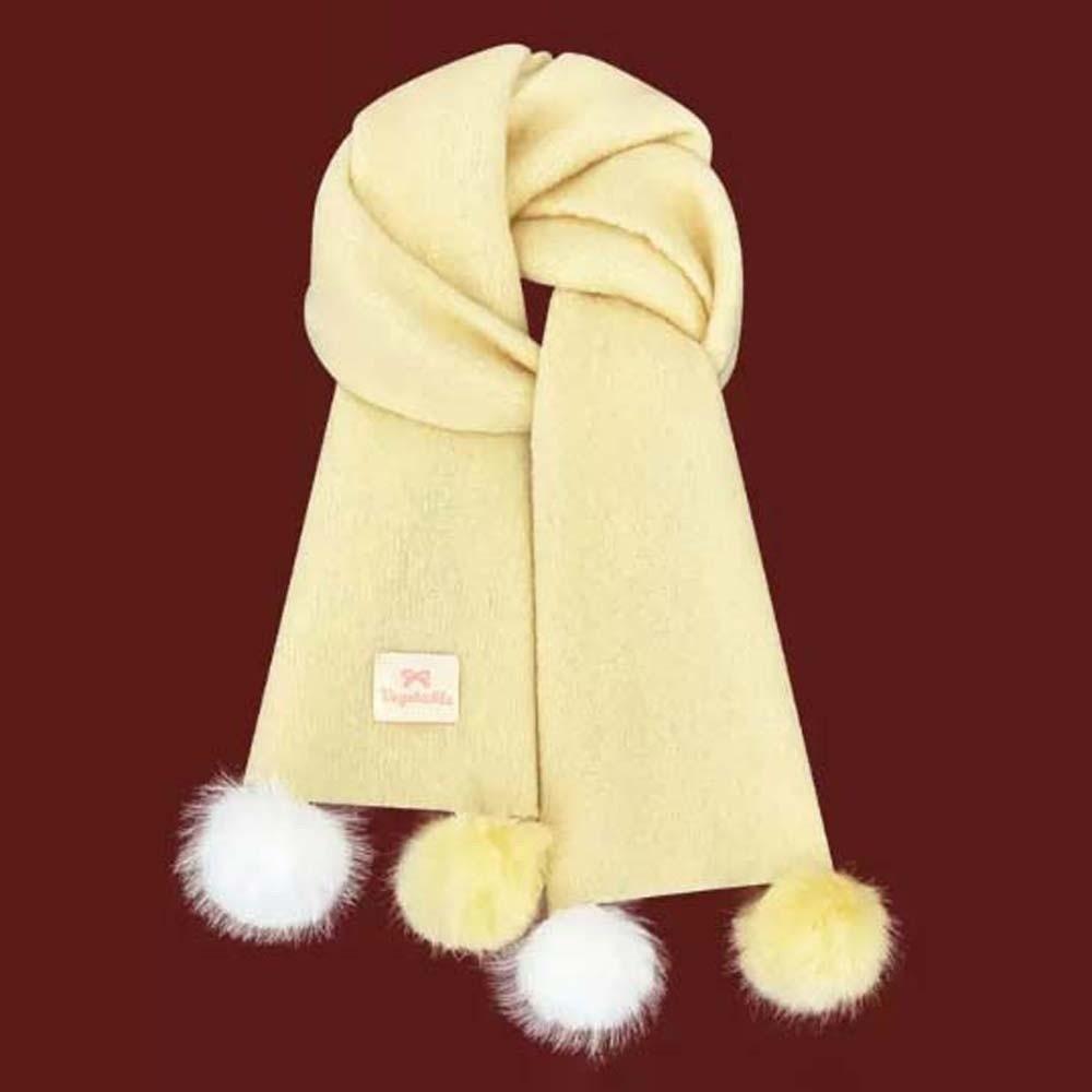 Anti-cold Long Thickened Neckscarf with Plush Ball Winter Warmer Scarf Knitting Wool Scarf Winter жёлтый
Anti-cold Long Thickened Neckscarf with Plush Ball Winter Warmer Scarf Knitting Wool Scarf Winter жёлтый