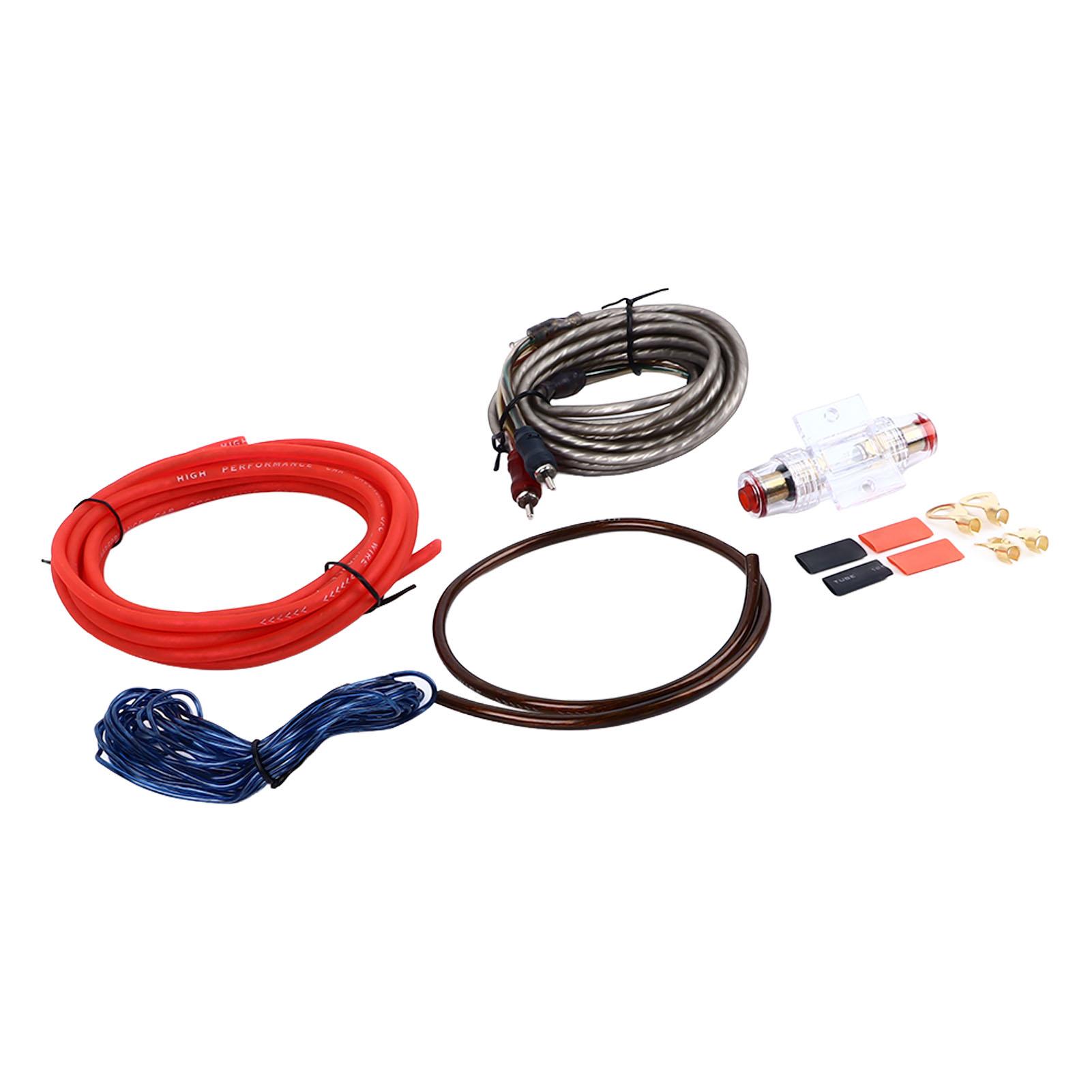 10GA Провод для автомобильных сабвуферных динамиков Отличная передача звука Гибкий для установки автомобильного усилителя
10GA Провод для автомобильных сабвуферных динамиков Отличная передача звука Гибкий для установки автомобильного усилителя