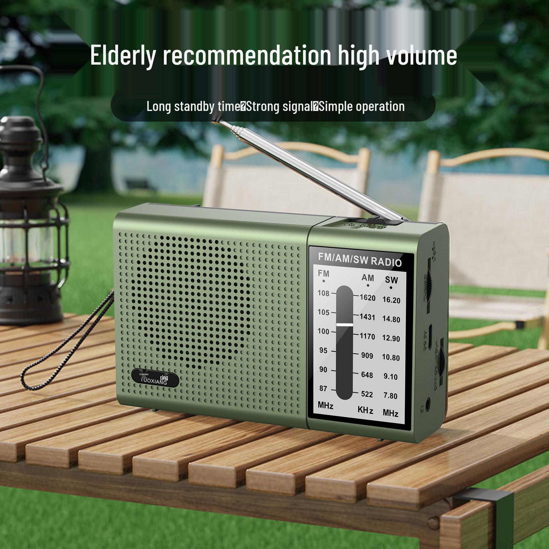 2024 Tuoxiang 6673 Rechargeable Portable Radio - Easy Use for Seniors Standard Package (Charging Cable, No Battery) армія зелений колір
2024 Tuoxiang 6673 Rechargeable Portable Radio - Easy Use for Seniors Standard Package (Charging Cable, No Battery) армія зелений колір