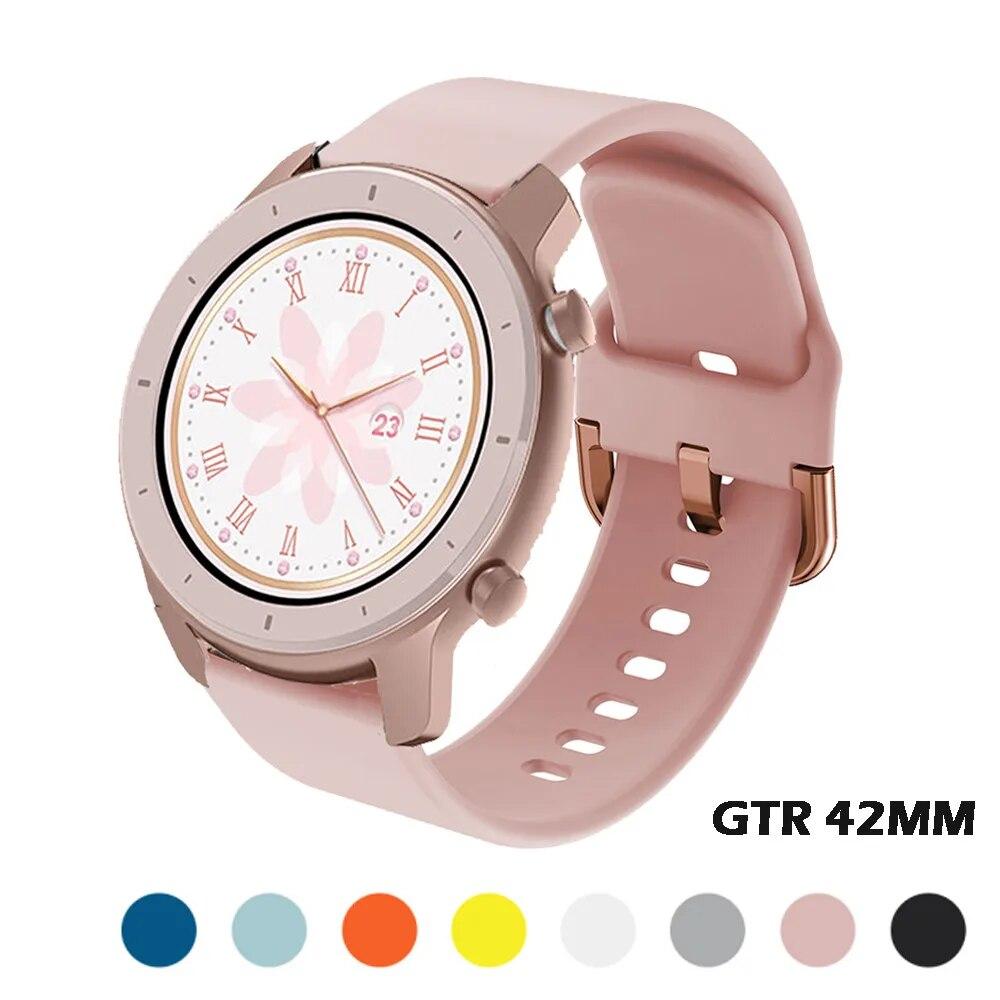 Для Amazfit GTR 42 мм спортивный силиконовый ремешок для часов, браслет, ремешок для часов Huami Amazfit GTR 47 мм/GTS 2 Correa
Для Amazfit GTR 42 мм спортивный силиконовый ремешок для часов, браслет, ремешок для часов Huami Amazfit GTR 47 мм/GTS 2 Correa