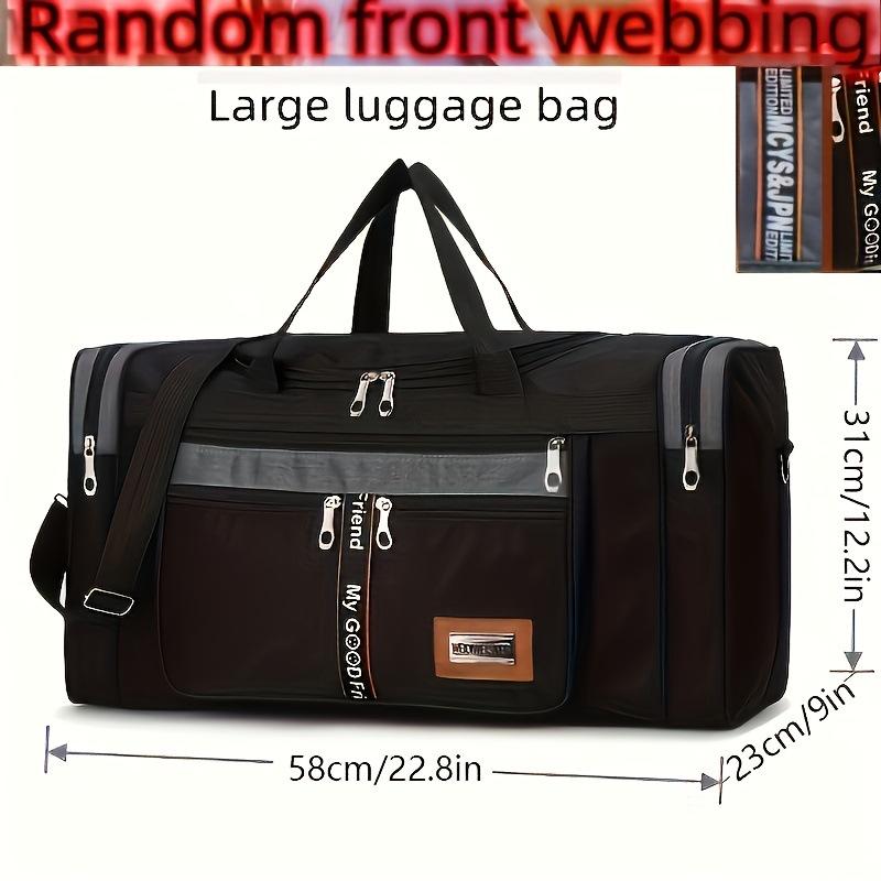 Large-capacity Foldable Hand-held Travel Bag, Male and Female Students Long and Short Trips, Multi-functional Large, Medium and Small Duffel Bags
Large-capacity Foldable Hand-held Travel Bag, Male and Female Students Long and Short Trips, Multi-functional Large, Medium and Small Duffel Bags