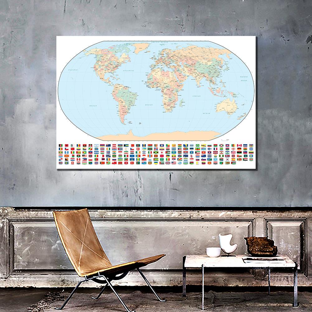 World Map Backdrop Cloth with National Flags,for Travel-Themed Parties,Educational Decor,Photo Shoot Background,Home Decor A2-59*42cm
World Map Backdrop Cloth with National Flags,for Travel-Themed Parties,Educational Decor,Photo Shoot Background,Home Decor A2-59*42cm