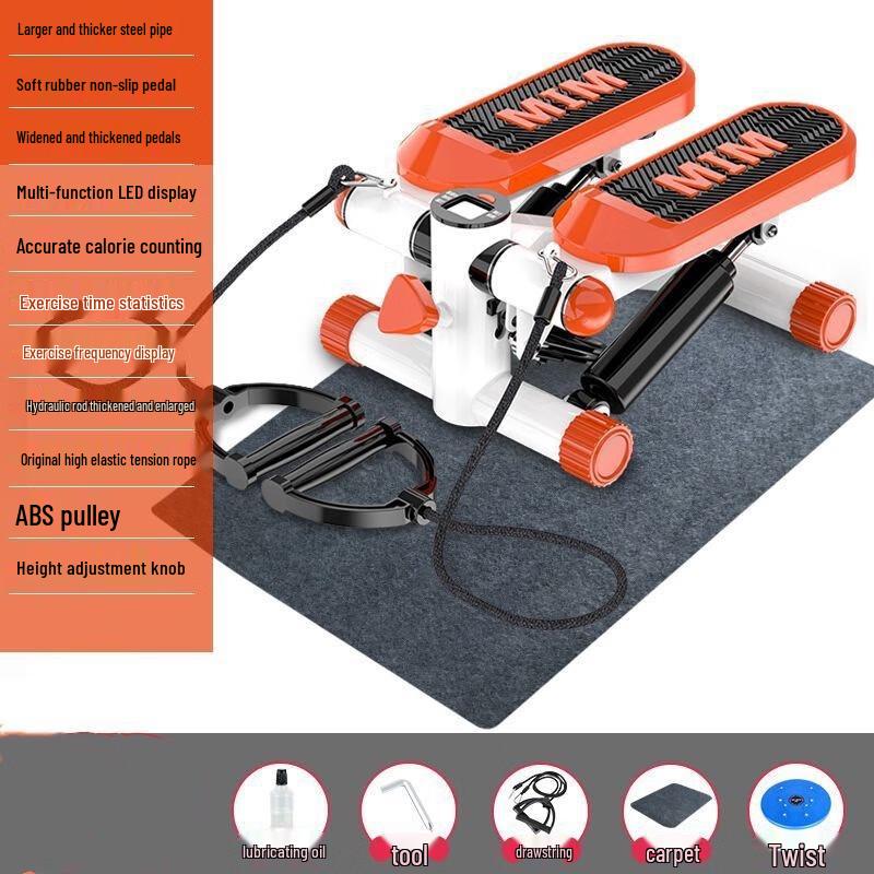 Stepper with Resistance Bands and Twist Board
Stepper with Resistance Bands and Twist Board