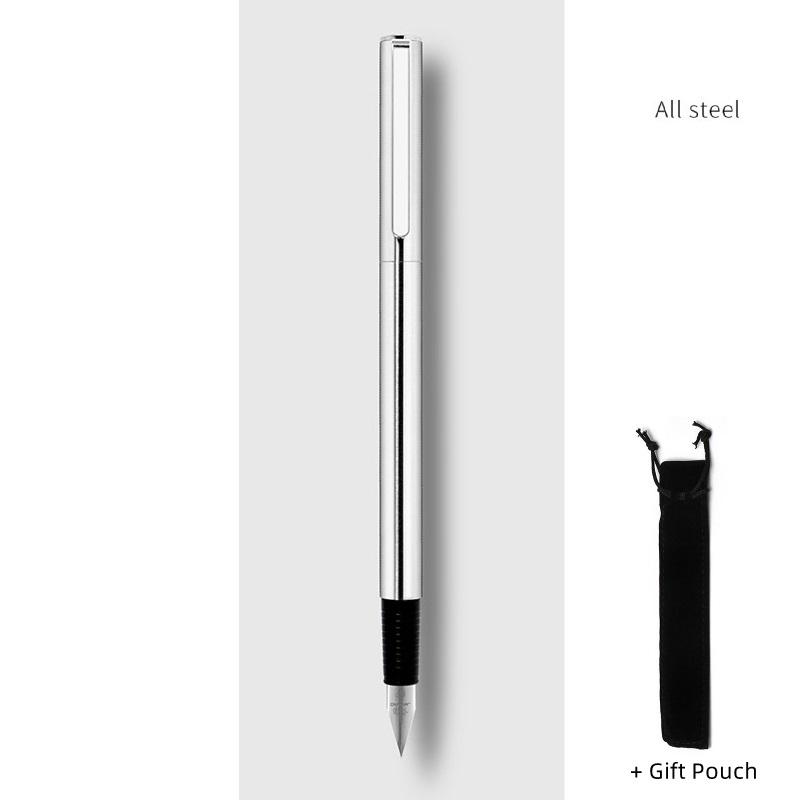 Перьевая ручка Jinhao 65, матовый черный, полностью стальной корпус, сверхтонкие чернильные ручки для письма, офиса, школы, каллиграфии
Перьевая ручка Jinhao 65, матовый черный, полностью стальной корпус, сверхтонкие чернильные ручки для письма, офиса, школы, каллиграфии