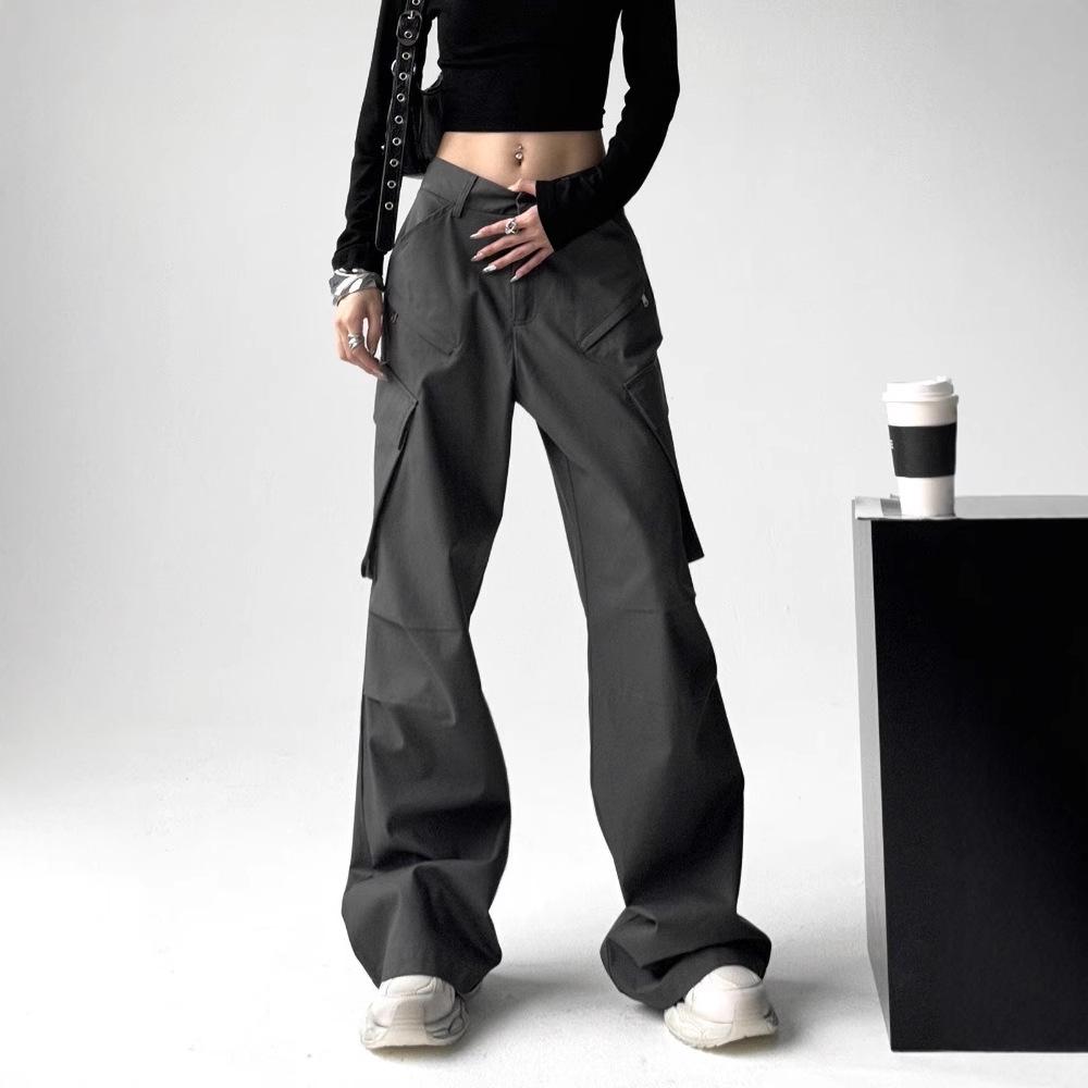 Women s Retro Loose Straight-Leg Work Pants - High Waist, Casual, Wide Leg, Micro Flare, Spring/Autumn 2025. XX Large
Women s Retro Loose Straight-Leg Work Pants - High Waist, Casual, Wide Leg, Micro Flare, Spring/Autumn 2025. XX Large