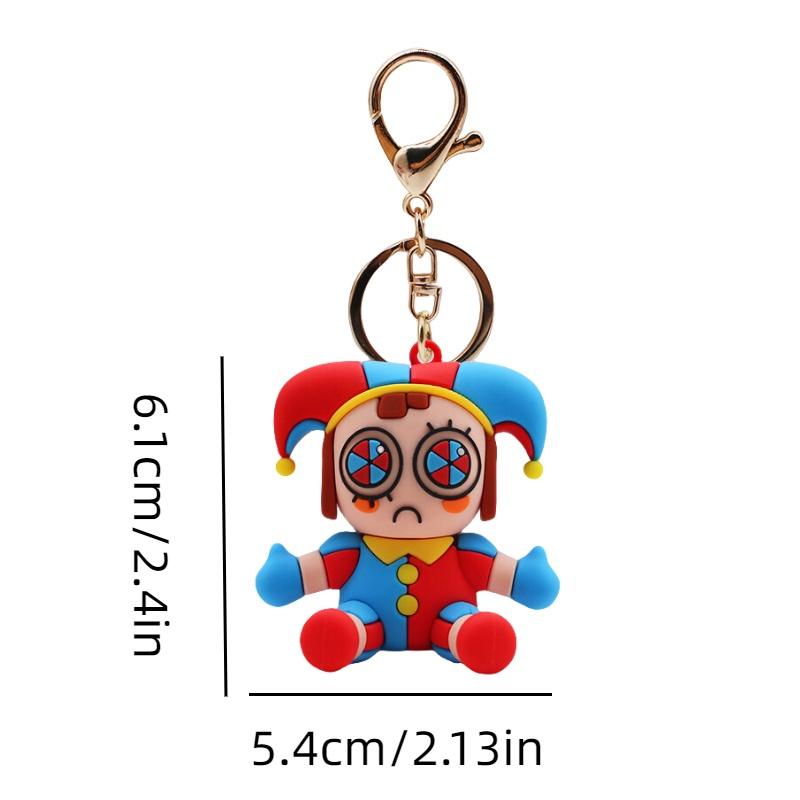 Удивительный Цифровой Цирк Силиконовый Брелок Подвеска для Ключей Машины Сумки Игрушка Подарки Детям Style A
Удивительный Цифровой Цирк Силиконовый Брелок Подвеска для Ключей Машины Сумки Игрушка Подарки Детям Style A