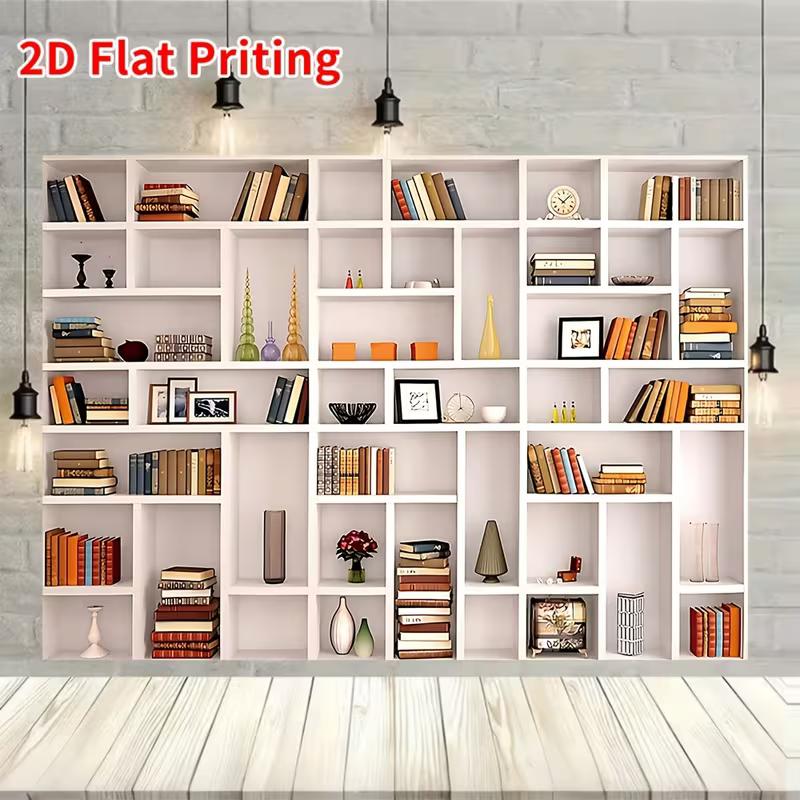 2D Library Bookshelf Backdrop for Studio Photography Video Conference Prop 47.2x31.5inch/120*80cm
2D Library Bookshelf Backdrop for Studio Photography Video Conference Prop 47.2x31.5inch/120*80cm