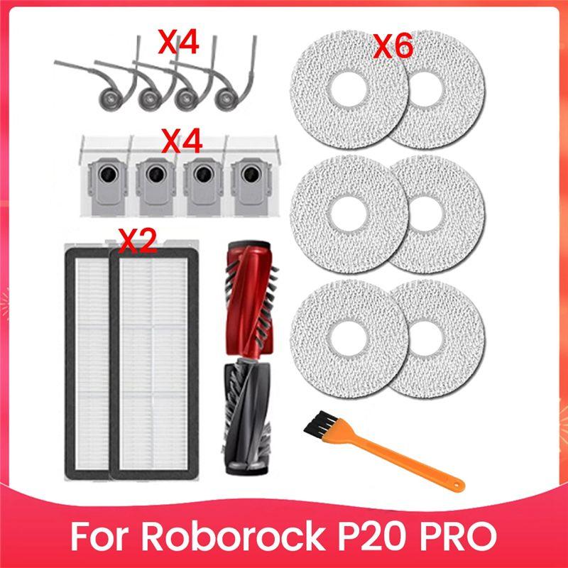 AEE4-19PCS Brush Filter Dust Bag And Mop Cloth Kit For Roborock P20 Pro Vacuum Cleaner Accessories Replacement Parts
AEE4-19PCS Brush Filter Dust Bag And Mop Cloth Kit For Roborock P20 Pro Vacuum Cleaner Accessories Replacement Parts
