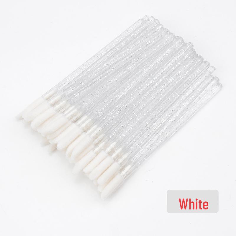 50-Pack Disposable Lip Brushes - Straight & Slanted Head Crystal Rods for Gloss and Lipstick Application
50-Pack Disposable Lip Brushes - Straight & Slanted Head Crystal Rods for Gloss and Lipstick Application