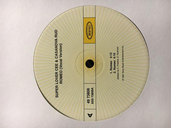 12inch Record SUPER LOVER CEE & CASANOVA RUD - Romeo 4973806 Epic US Rap & Hip-Hop/R&B Used
12inch Record SUPER LOVER CEE & CASANOVA RUD - Romeo 4973806 Epic US Rap & Hip-Hop/R&B Used