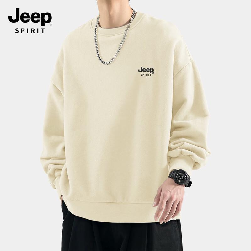 Jeep Spirit Men s Fleece-Lined Sweatshirt L (175)
Jeep Spirit Men s Fleece-Lined Sweatshirt L (175)