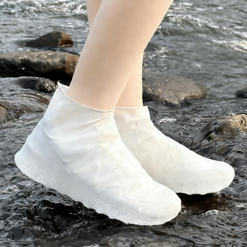 1Pair WaterProof Shoe Covers Reusable Elastic Latex Rain Boots Outdoor Rainy Day Anti-Slip Durable Foldable Men Women Overshoes L білий
1Pair WaterProof Shoe Covers Reusable Elastic Latex Rain Boots Outdoor Rainy Day Anti-Slip Durable Foldable Men Women Overshoes L білий