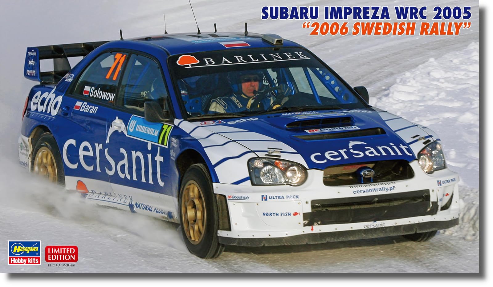 Hasegawa Масштабная модель Subaru Impreza WRC 2005 Swedish Пластиковый набор для сборки 20707 1/24 Ралли 2006
Hasegawa Масштабная модель Subaru Impreza WRC 2005 Swedish Пластиковый набор для сборки 20707 1/24 Ралли 2006