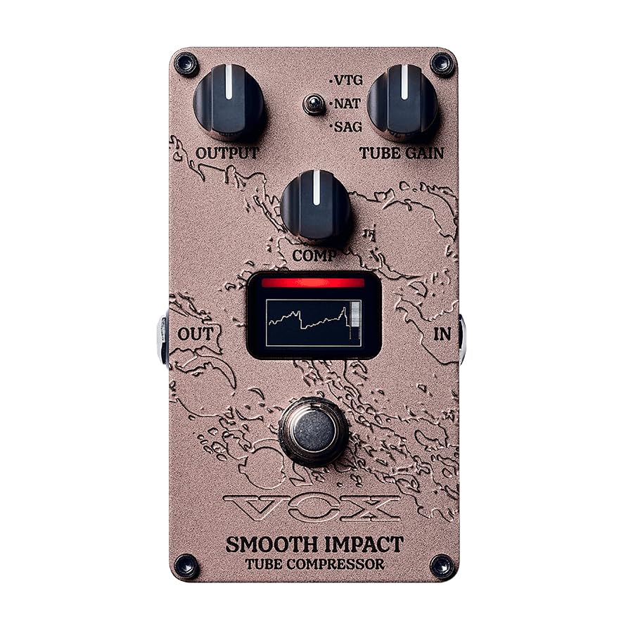 VOX Guitar Compact Effector SMOOTH IMPACT CompressorNutube EquipedVacuum TubeValvenergy 2nd VE-SI
VOX Guitar Compact Effector SMOOTH IMPACT CompressorNutube EquipedVacuum TubeValvenergy 2nd VE-SI