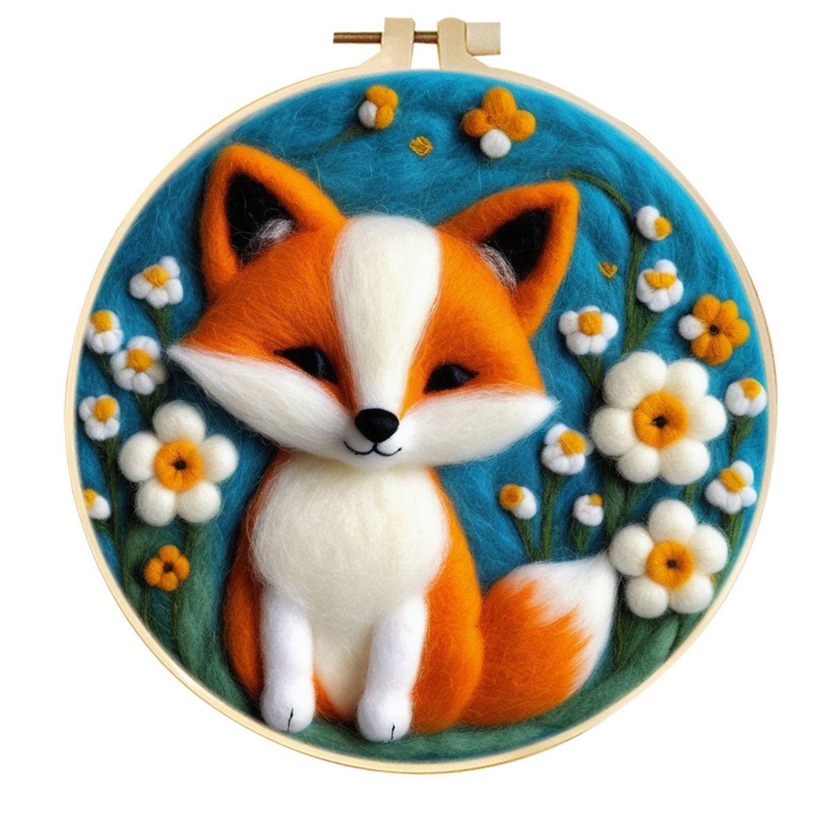 CHENISTORY 20x20cm Needle Felting Kit Starter Creative Cats dogs Wool Felting Painting Set for Beginners Diy Craft Ideas Gift
CHENISTORY 20x20cm Needle Felting Kit Starter Creative Cats dogs Wool Felting Painting Set for Beginners Diy Craft Ideas Gift