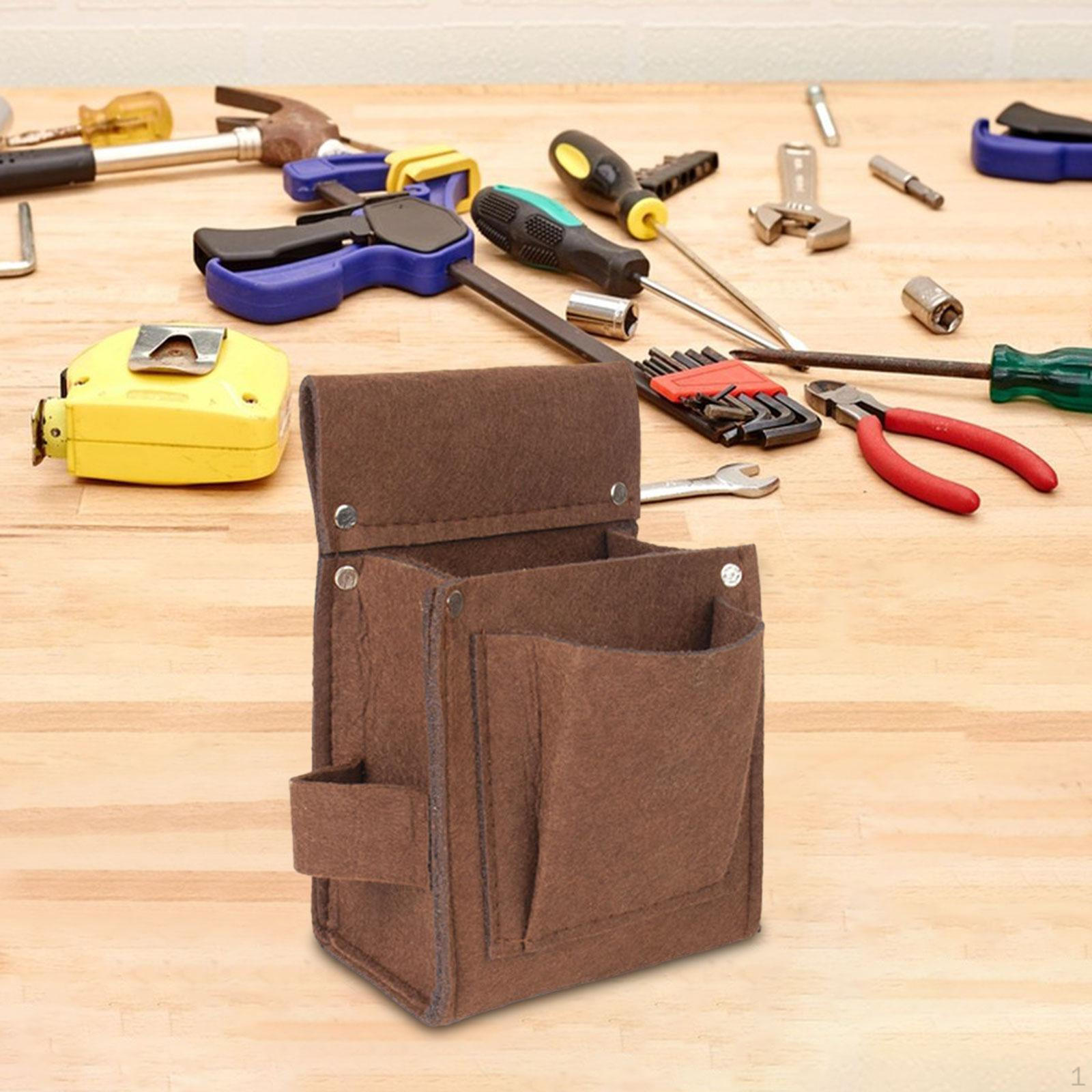Поясной держатель для инструментов, сумка для организации конструкции для плотника и садоводства Brown 13x19x8cm
Поясной держатель для инструментов, сумка для организации конструкции для плотника и садоводства Brown 13x19x8cm