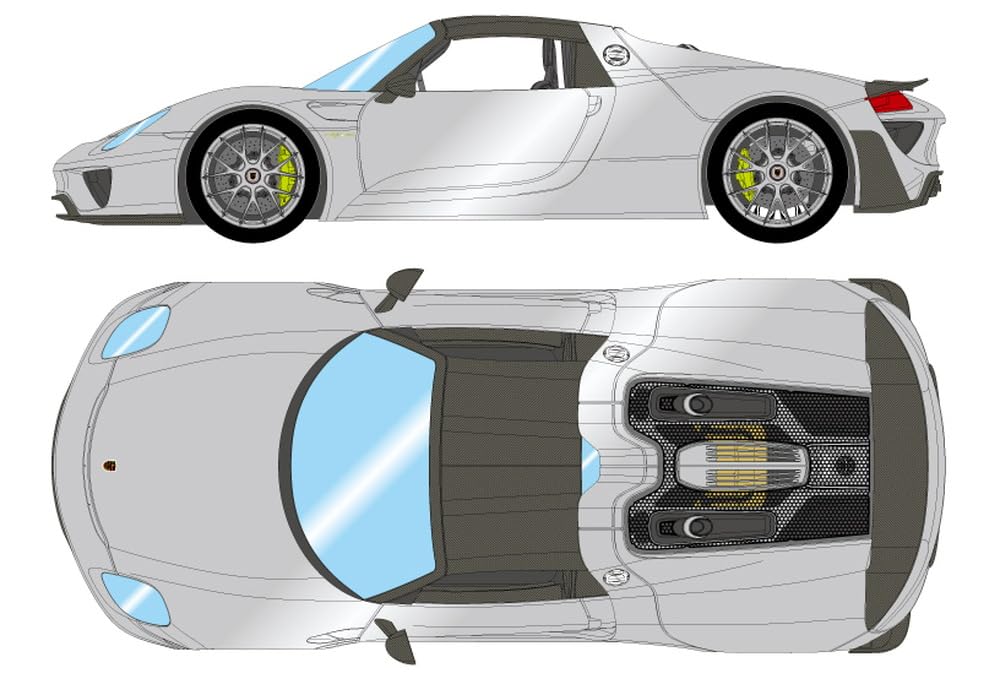 Makeup EIDOLON COLLECTION Porsche 918 Spyder Weissach Package 2011 GT Silver Finished Product 1/43
Makeup EIDOLON COLLECTION Porsche 918 Spyder Weissach Package 2011 GT Silver Finished Product 1/43