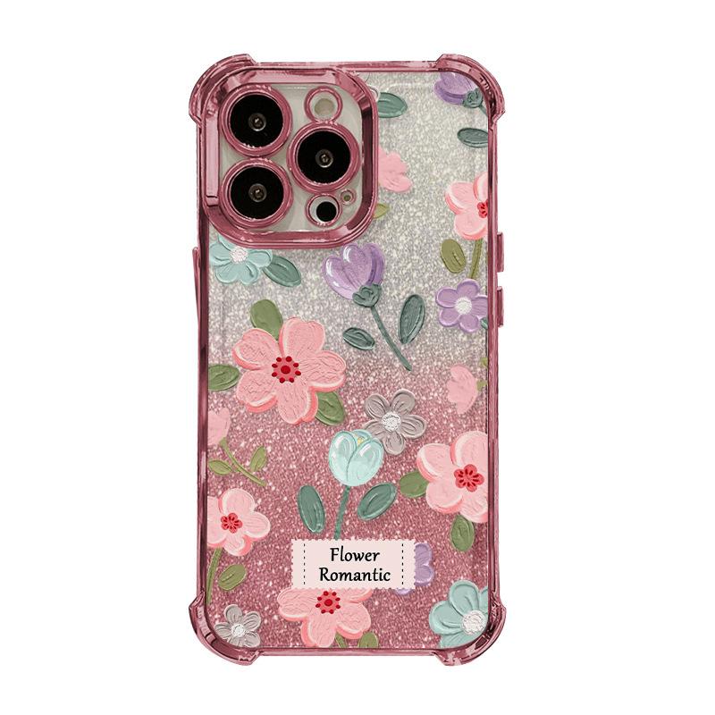 Ins Oil Painting Flowers Suitable for Apple 16e Mobile Phone Case Iphone15promax Electroplating 14 Anti-fall 13 High-end Sense iPhone 7 Plus/8 Plus
Ins Oil Painting Flowers Suitable for Apple 16e Mobile Phone Case Iphone15promax Electroplating 14 Anti-fall 13 High-end Sense iPhone 7 Plus/8 Plus