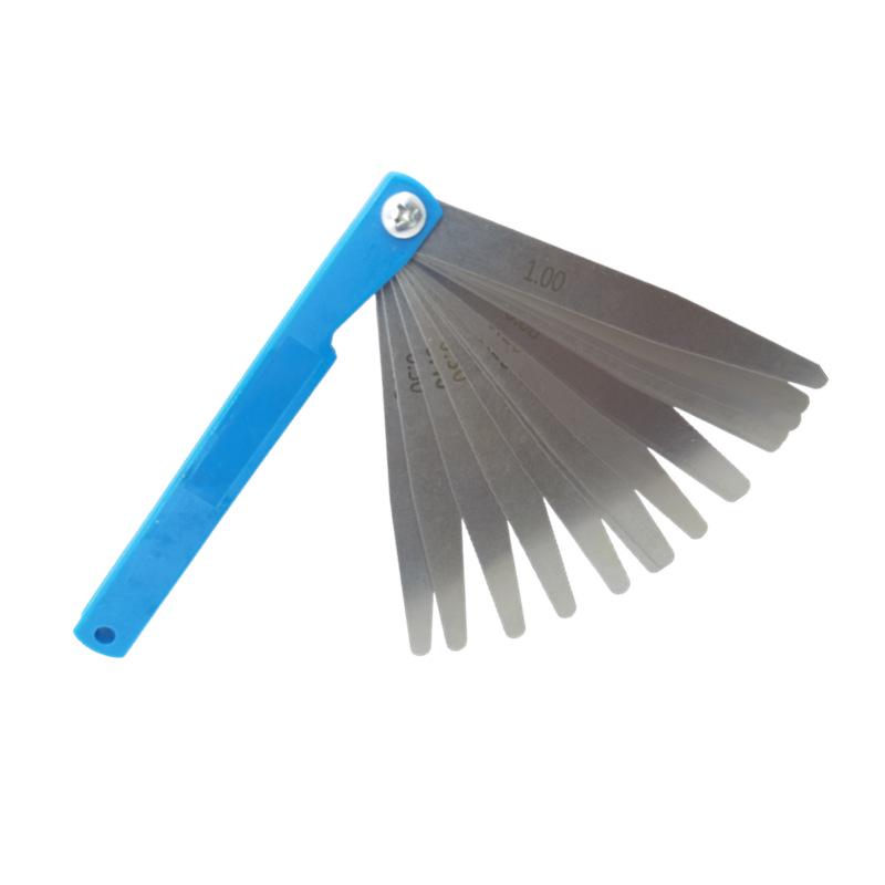 Шанхайский щуп: Щуп для измерения зазоров длиной 100-1000 мм 100mm, 17 pieces (Blue Plastic Case)
Шанхайский щуп: Щуп для измерения зазоров длиной 100-1000 мм 100mm, 17 pieces (Blue Plastic Case)