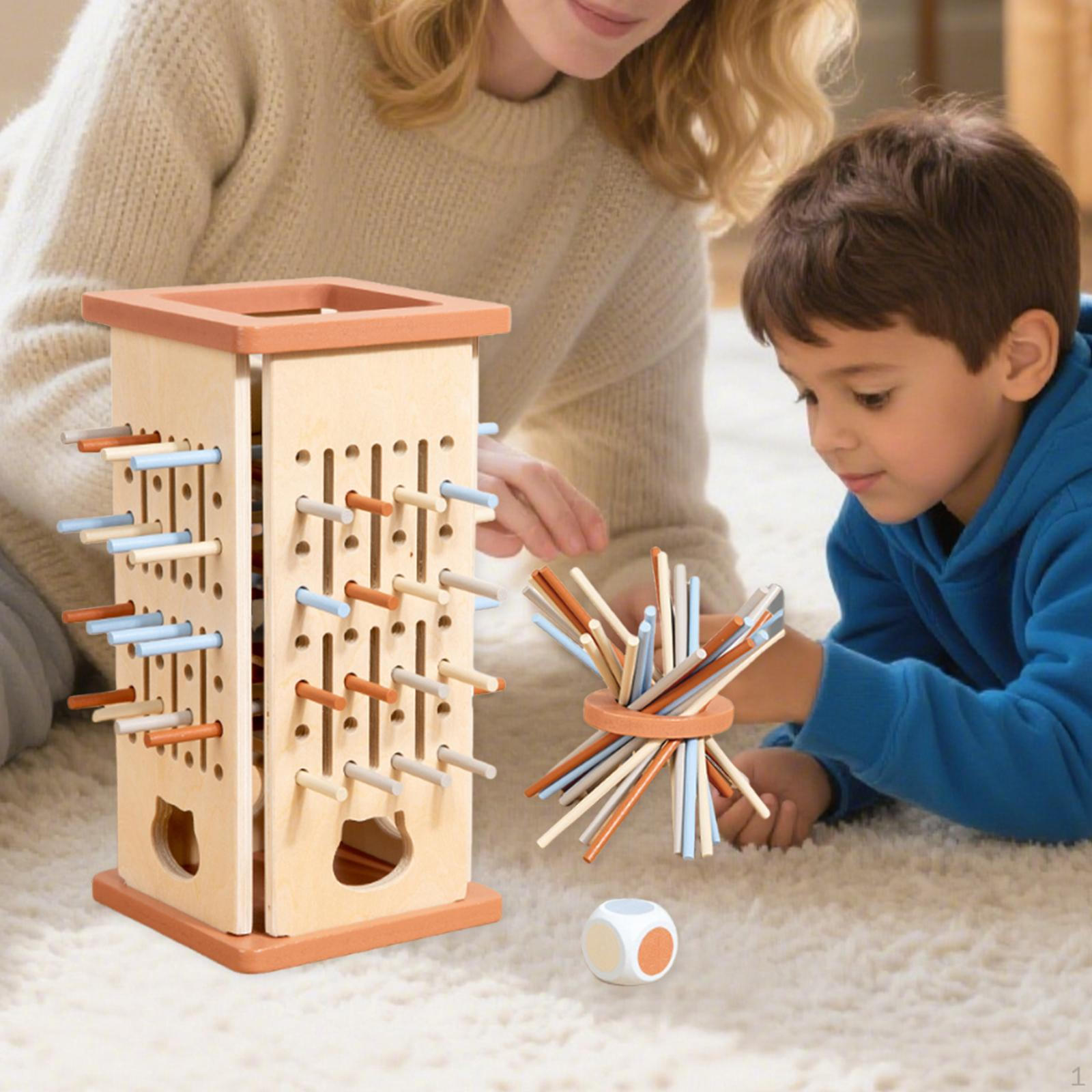 Colorful Sticks Balance Game Early Educational Coordination Wooden Board Math Counting Toy for
Colorful Sticks Balance Game Early Educational Coordination Wooden Board Math Counting Toy for