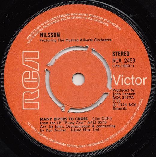 7inch Record HARRY NILSSON - Many Rivers To Cross RCA2459 RCA Victor 1974 UK Rock Used
7inch Record HARRY NILSSON - Many Rivers To Cross RCA2459 RCA Victor 1974 UK Rock Used