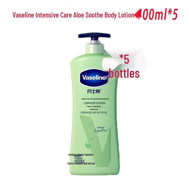 Vaseline Intensive Care Aloe Soothing Lotion
Vaseline Intensive Care Aloe Soothing Lotion