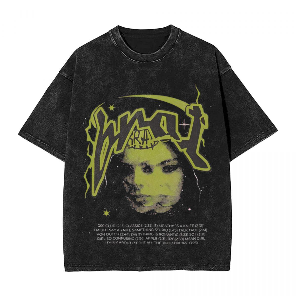 Washed T Shirt Brat Brat Novelty TShirts Harajuku Club Classics Pop Music Charli Xcx Album Streetwear Tees Summer Tops Men Tops S
Washed T Shirt Brat Brat Novelty TShirts Harajuku Club Classics Pop Music Charli Xcx Album Streetwear Tees Summer Tops Men Tops S