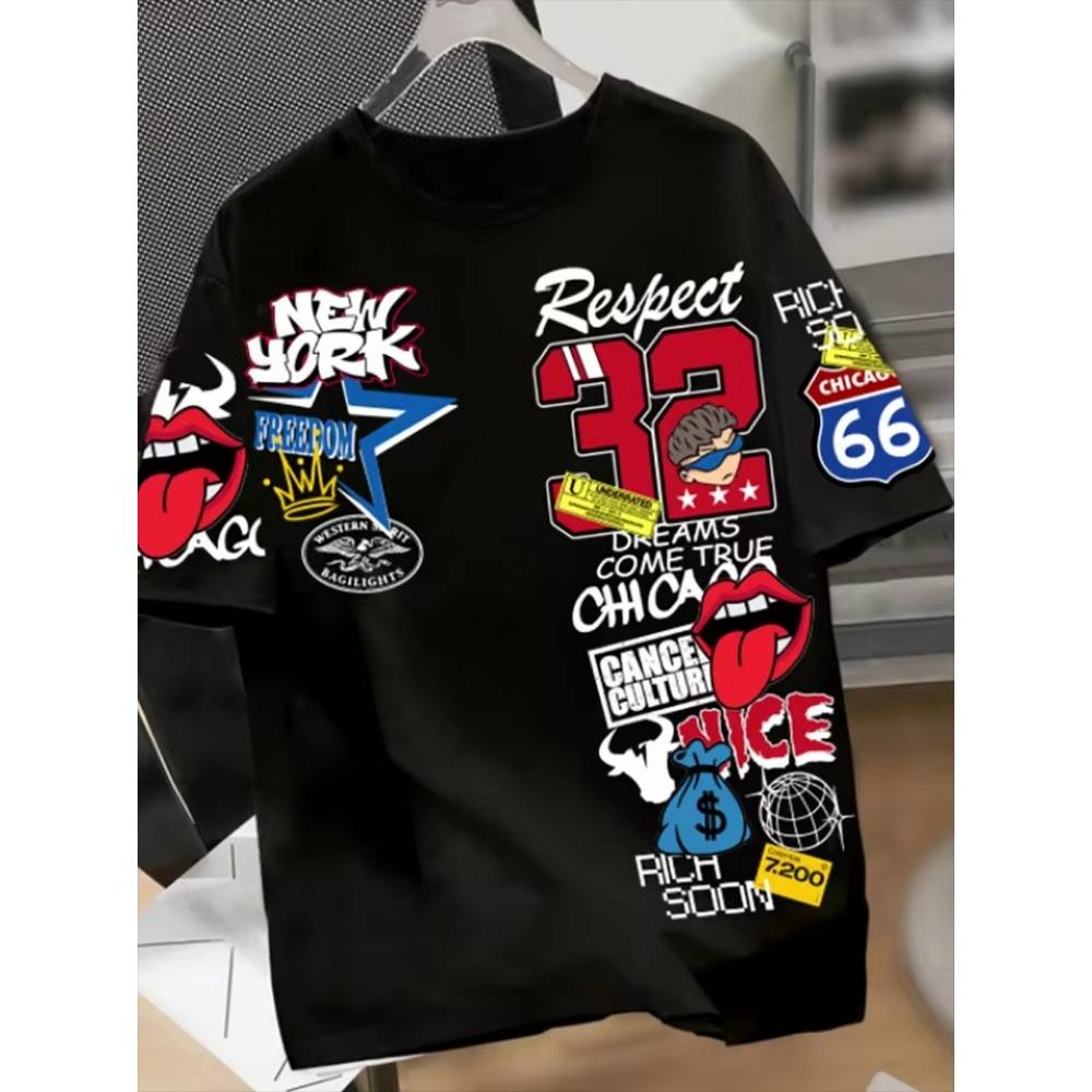 The new summer men s T-shirt is a letter printed polyester breathable round neck T-shirt suitable for outdoor casual sports wear 6XL
The new summer men s T-shirt is a letter printed polyester breathable round neck T-shirt suitable for outdoor casual sports wear 6XL