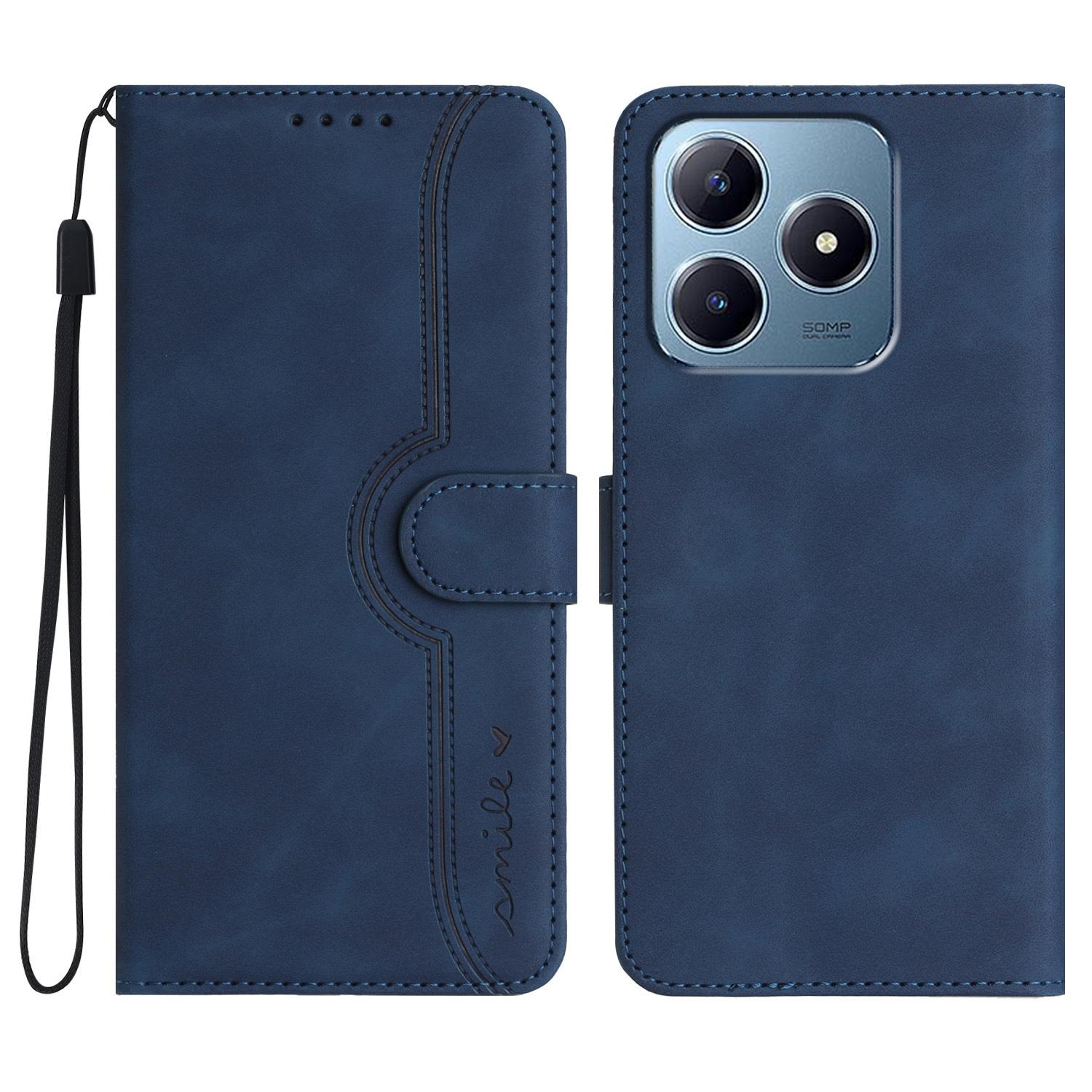 YX0030 For Realme Note 60x 4G/C63 4G/C61 4G Case Smile Imprinted Leather Phone Cover Magnetic Clasp Sapphire
YX0030 For Realme Note 60x 4G/C63 4G/C61 4G Case Smile Imprinted Leather Phone Cover Magnetic Clasp Sapphire