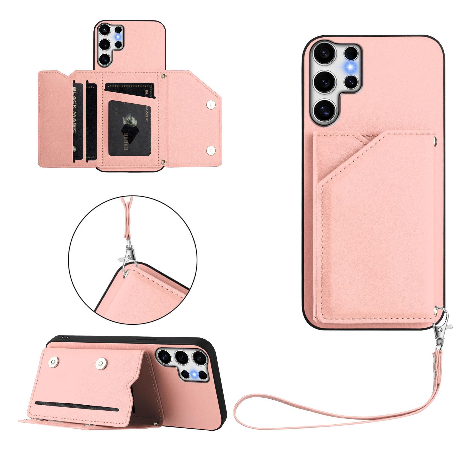 For Samsung Galaxy S25 Ultra Case Card Holder Kickstand Skin-Touch Phone Cover with Wrist Strap A
For Samsung Galaxy S25 Ultra Case Card Holder Kickstand Skin-Touch Phone Cover with Wrist Strap A