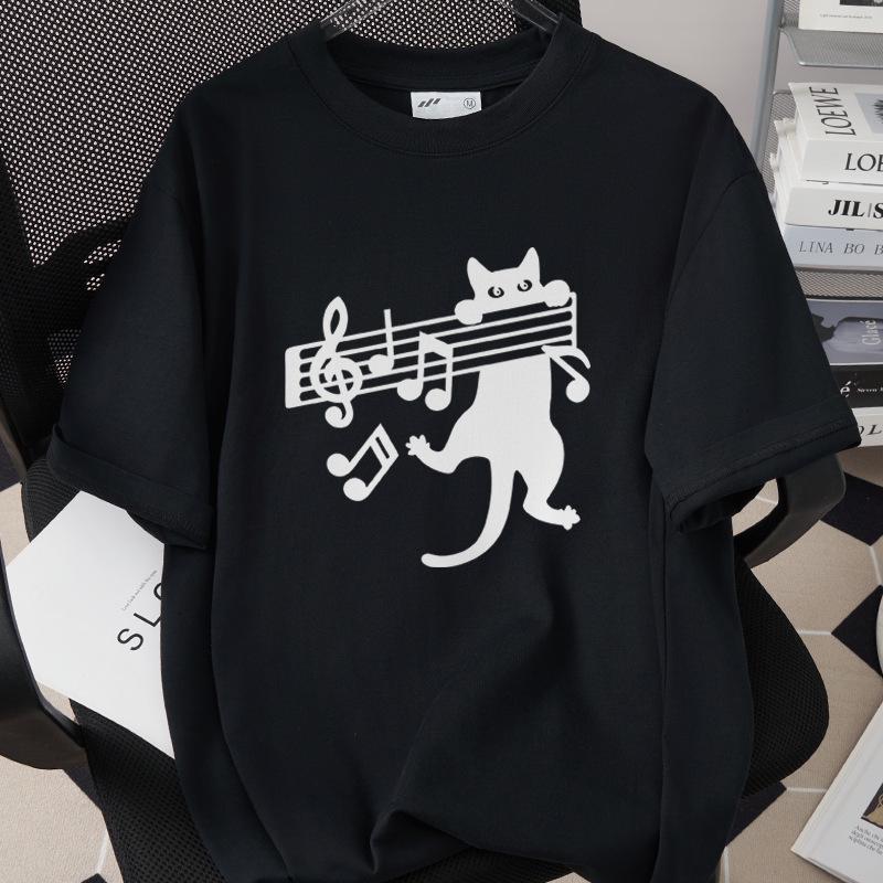 Cat Home Wrecker Creative Print T-shirt, Loose Fit, High-Quality Pure Cotton, Short Sleeve, Slightly Dropped Shoulder, Style 1002-1 M
Cat Home Wrecker Creative Print T-shirt, Loose Fit, High-Quality Pure Cotton, Short Sleeve, Slightly Dropped Shoulder, Style 1002-1 M